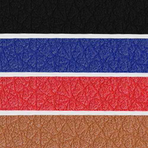 Leather Black,dark Brown,red,dark Blue