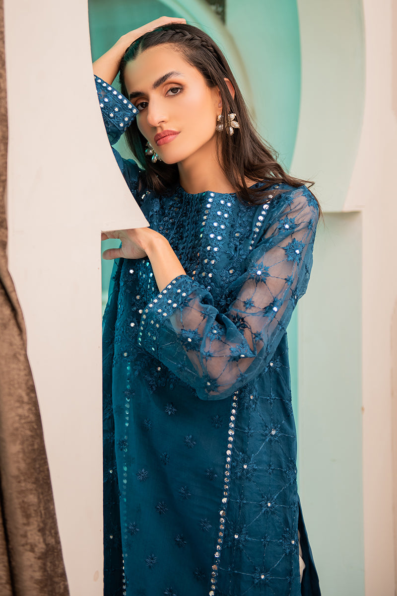 MAHROSH Embroidered Shirt for Women - Stylish Floral Design Casual Blouse - Perfect for Summer Outfits, Beach Wear & Boho Fashion