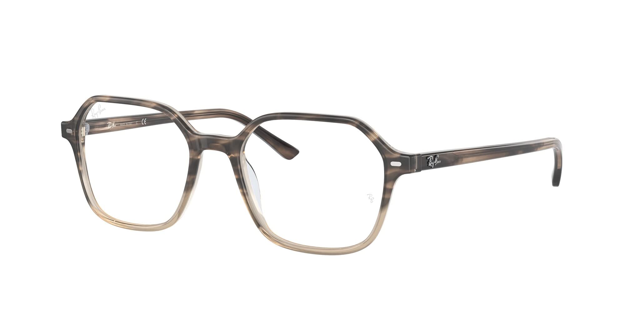 Ray-Ban RX5394 John Square Prescription Eyeglass Frames - Classic Square Eyeglasses for Men & Women - Perfect for Office, Reading & Everyday Wear