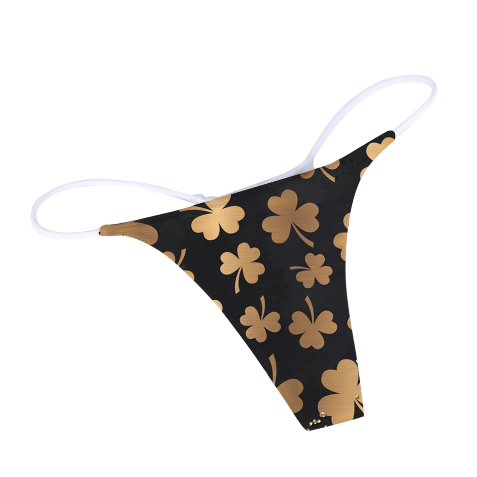 Sexy Comfort Women's G-String T-Back Low-Rise Soft Panties - Breathable Cat Print Underwear for Everyday Wear & Special Occasions