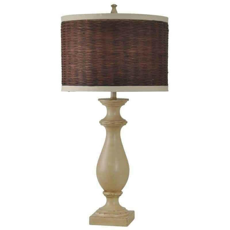 Mackinaw StyleCraft Lamp L38885 - Vintage Industrial Table Lamp for Living Room, Bedroom & Office Decor - Perfect for Reading, Working & Ambient Lighting