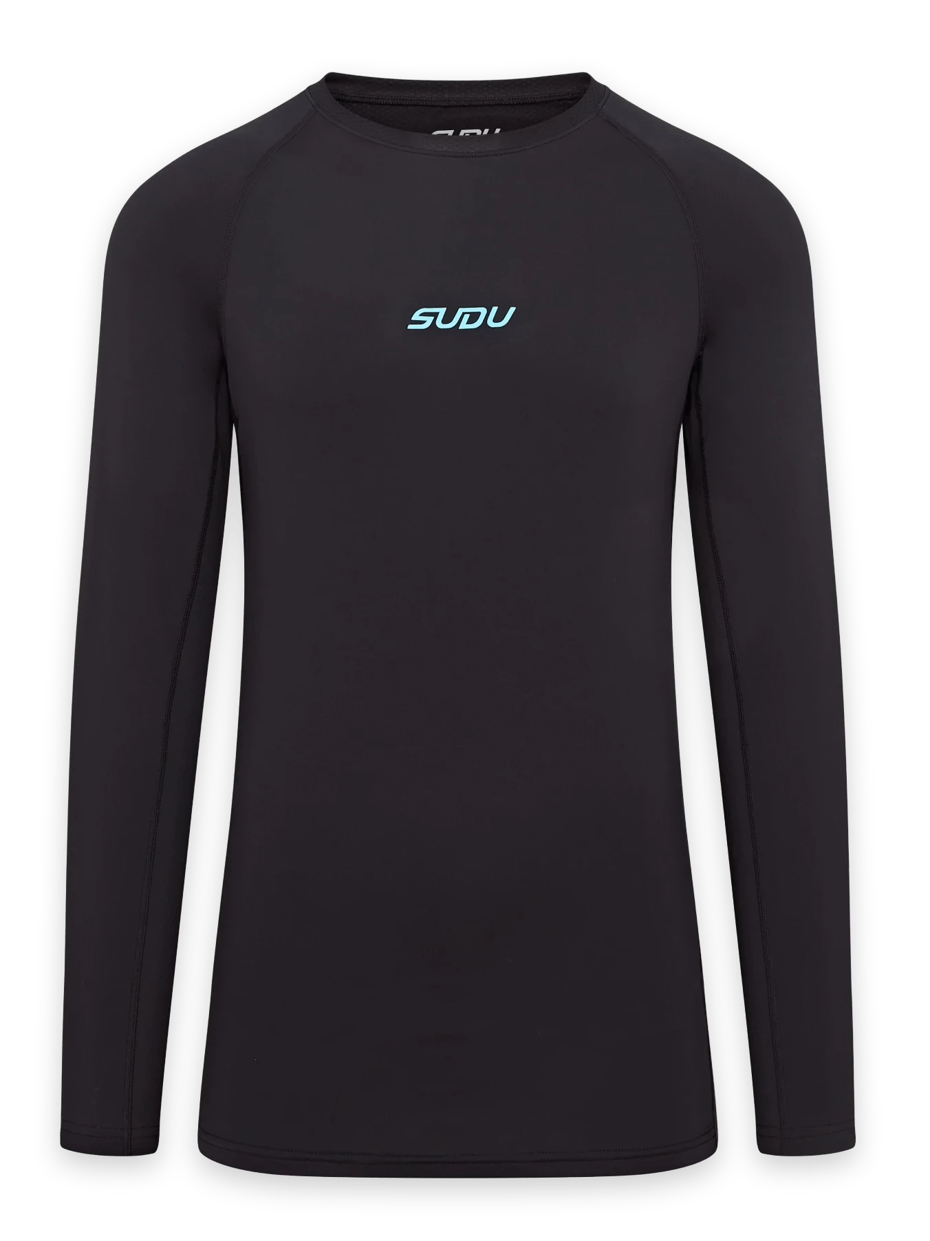 SRB LS 01 Thermal Long Sleeve Baselayer Top for Men & Women - Moisture Wicking, Odor Resistant, Cold Weather Underwear - Perfect for Hiking, Skiing, Running & Outdoor Activities (Black)