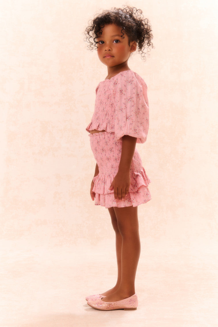 Girls Malva Cotton Top - Soft & Breathable Kids Shirt for Summer Play & Casual Outfits