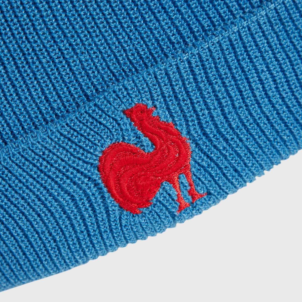 Adidas France Rugby Fisherman Beanie Hat - Warm Winter Knit Hat for Men & Women - Perfect for Rugby Games, Outdoor Sports & Cold Weather Activities