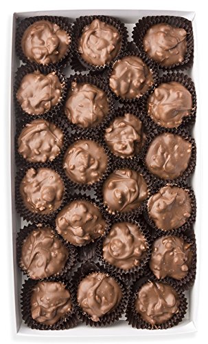 Mrs. Cavanaugh's 3 lb Pecan Clusters Dark Chocolate - Gourmet Pecan Candy Gift Box for Holidays, Parties & Corporate Gifting