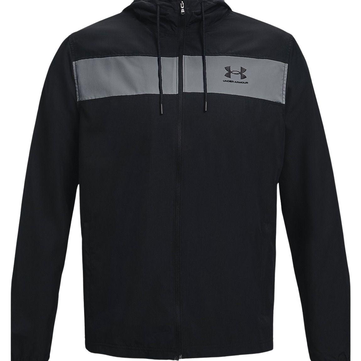 Under Armour Men's Sportstyle Windbreaker Jacket - Lightweight Water-Resistant Running Jacket for Outdoor Workouts & Casual Wear