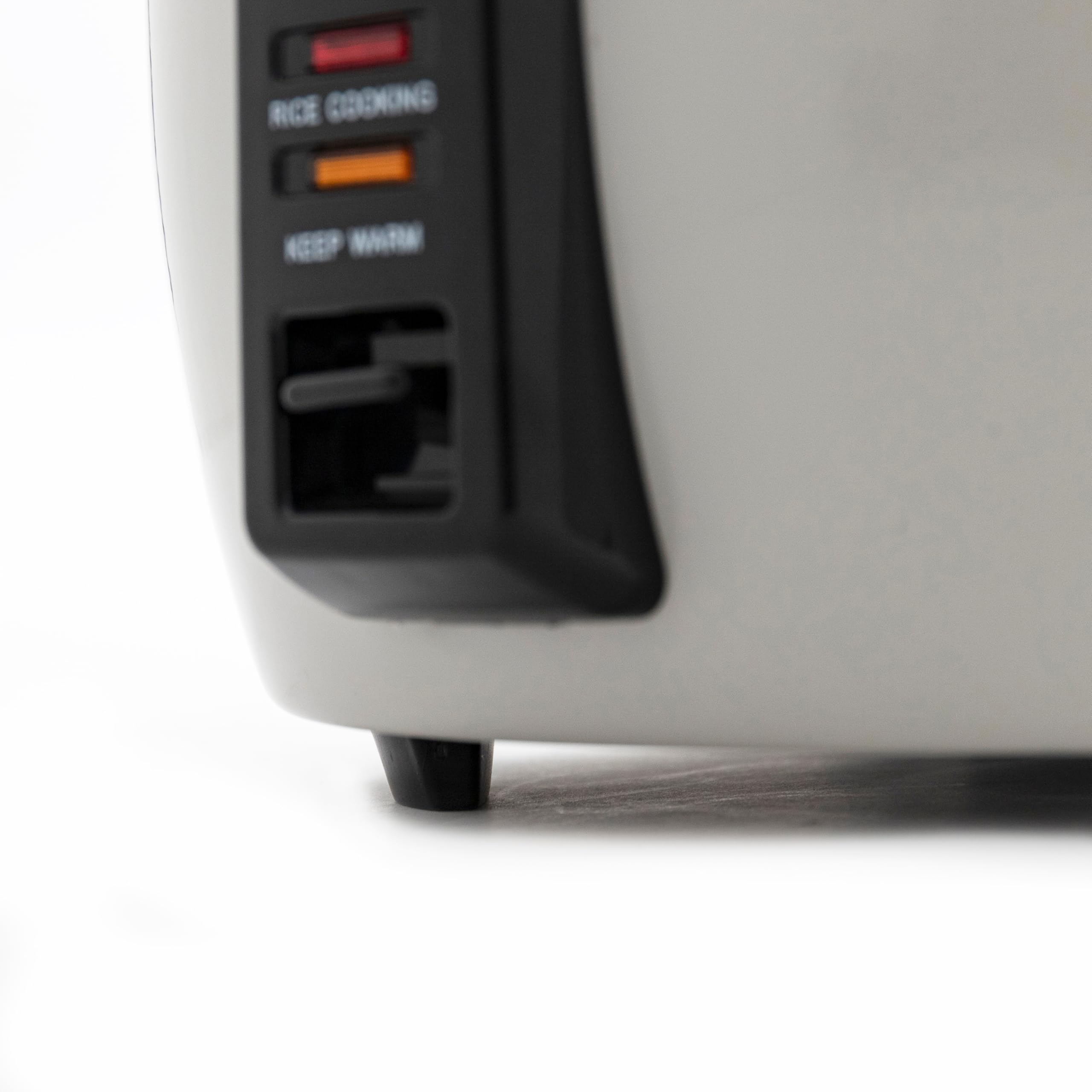 Commercial Heavy Duty 30-Cup Electric Rice Cooker with Stainless Steel Lid & Aluminum Interior - Large Capacity Rice Steamer with Oversized Fork for Restaurants, Catering & Bulk Meal Prep