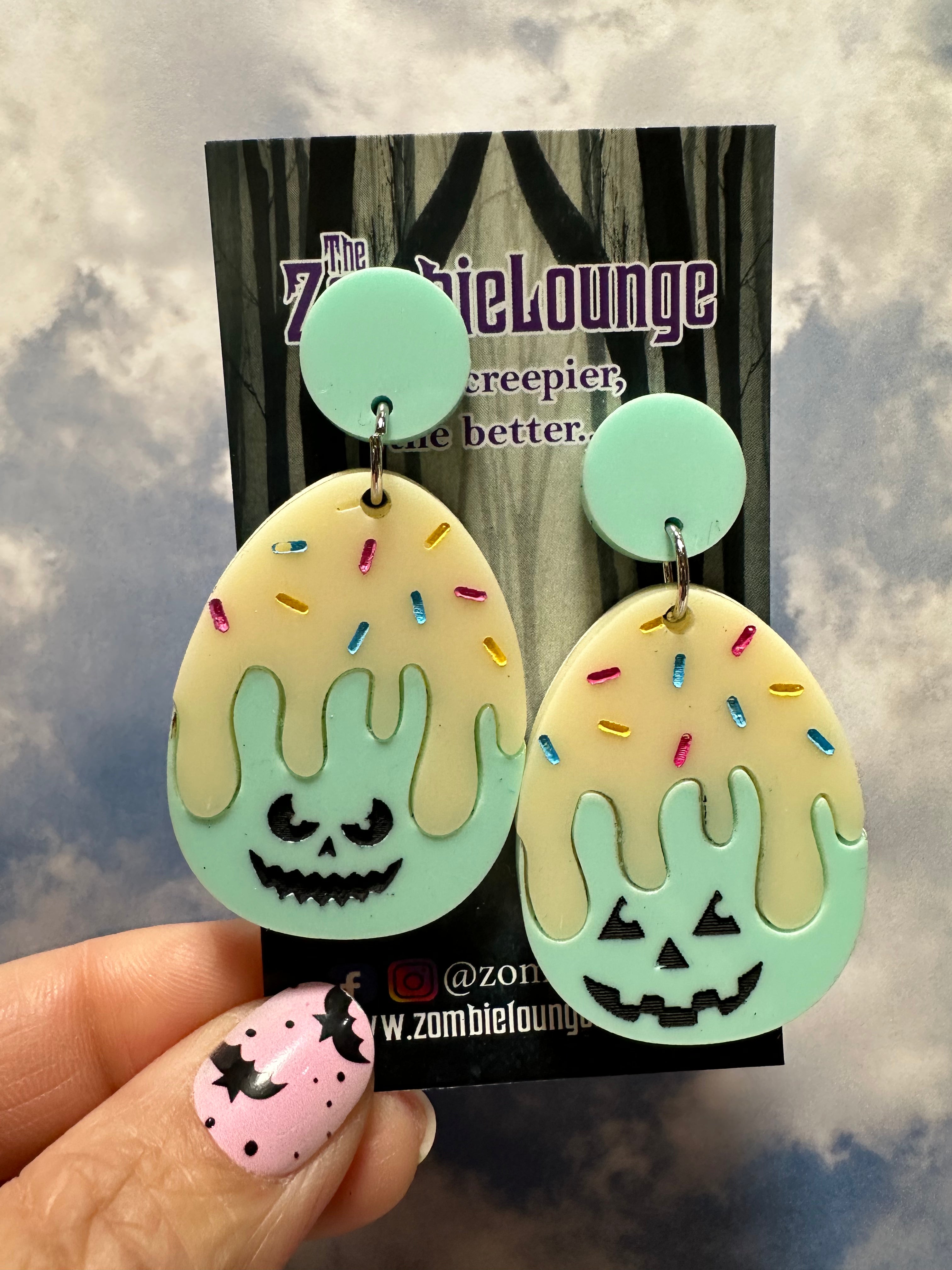 Easter Candy Egg Earrings - Fun Holiday Jewelry for Easter Celebrations, Parties, and Festive Outfits