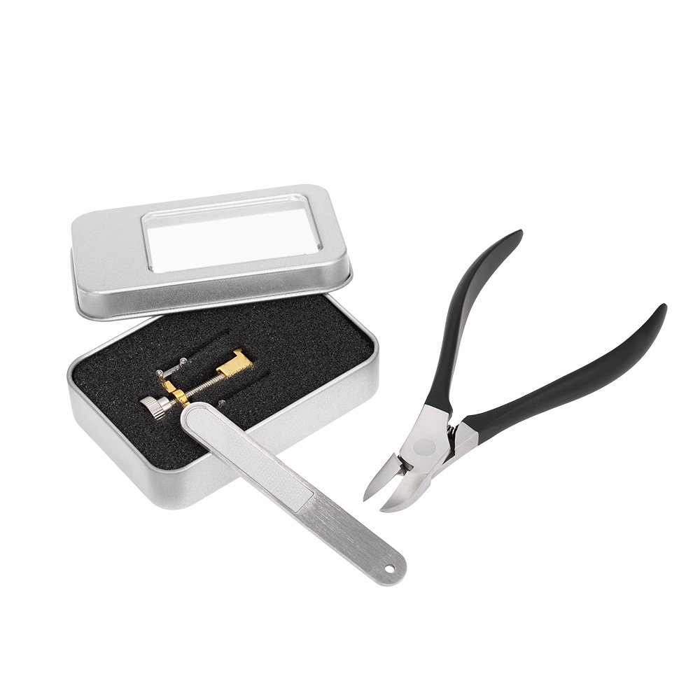 Ubersweet® Ingrown Toenail Correction Kit - Professional Nail Nipper, Cuticle Remover & Nail File for Toenail Treatment - Pedicure Tools for Pain Relief & Nail Care - Perfect for Home Use & Salon Professionals