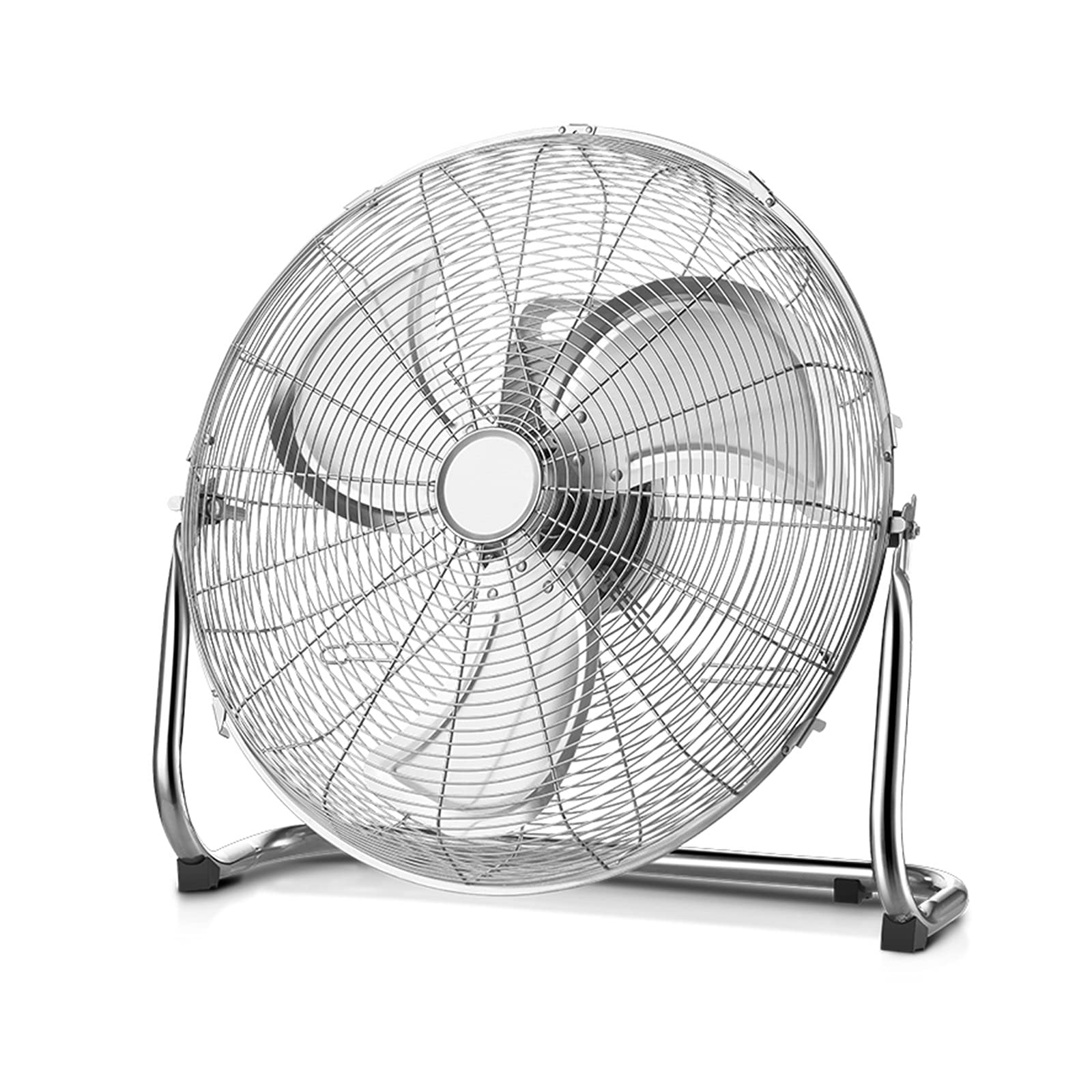 16in High Velocity Floor Fan - 5-Speed Industrial Metal Fan with 135° Tilt, 2.3m Power Cord | Perfect for Home Cooling, Patio, Greenhouse, Garage & Workshop | Heavy Duty Air Circulation for Large Spaces