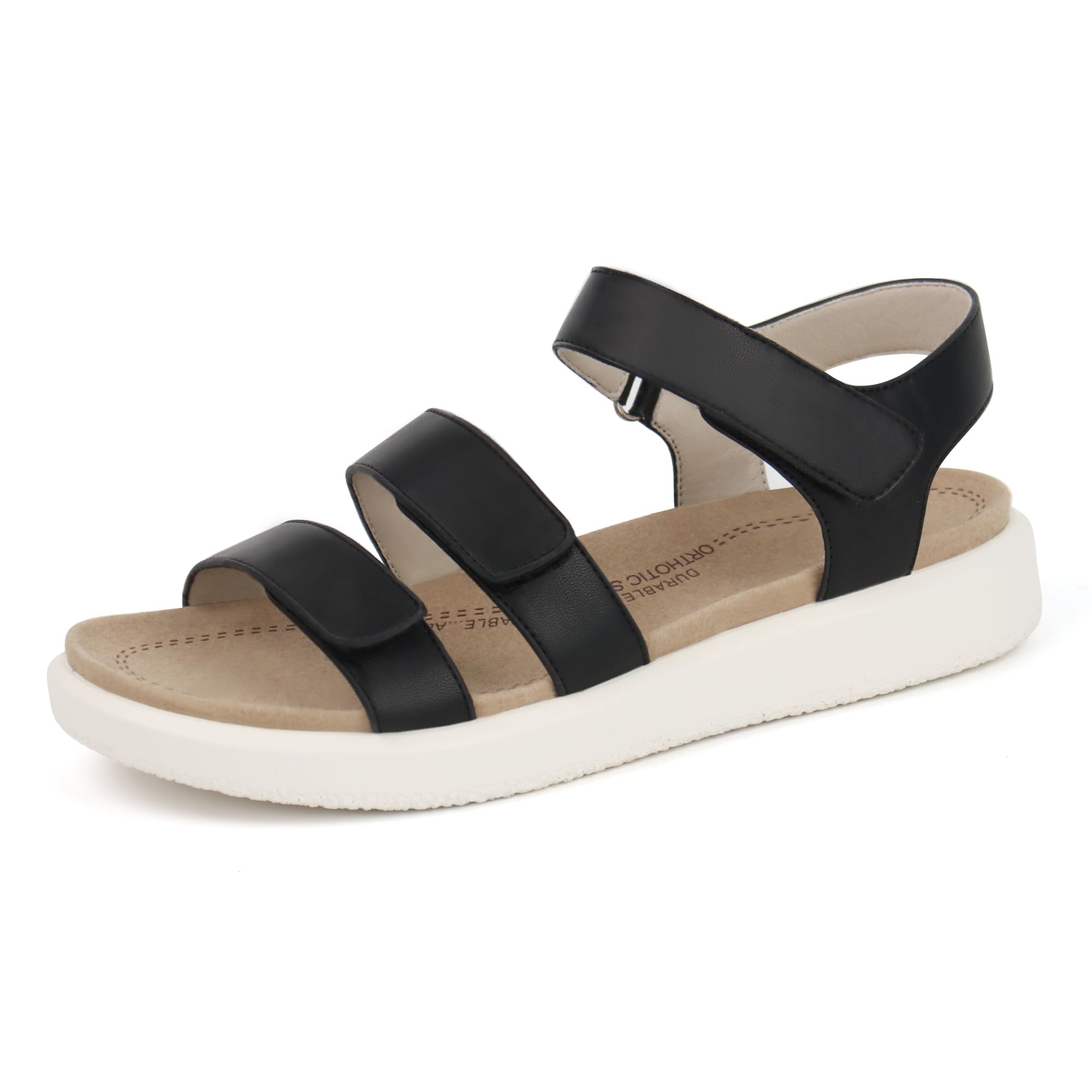 **Orthopedic Arch Support Sandals for Women – Comfortable Orthotic Walking Sandals for Plantar Fasciitis & Flat Feet – Perfect for Travel, Hiking & Everyday Wear**