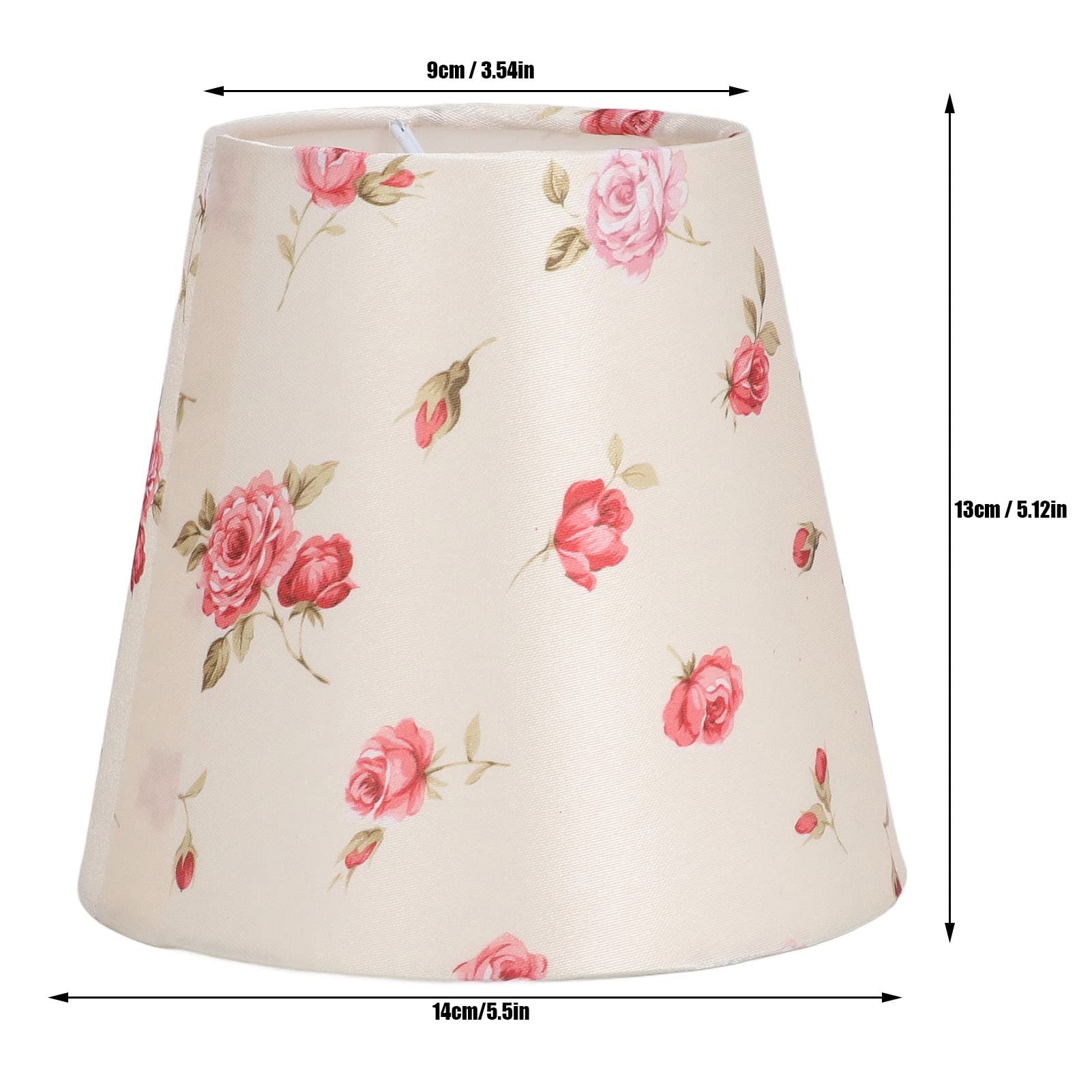 Restokki 3Pcs Small Lamp Shades - Handcrafted Soft Fabric Dustproof Barrel Chandelier Covers for Desk, Nightstand, Bedroom, Living Room & Office - Perfect for Cozy Reading Nooks and Ambient Lighting