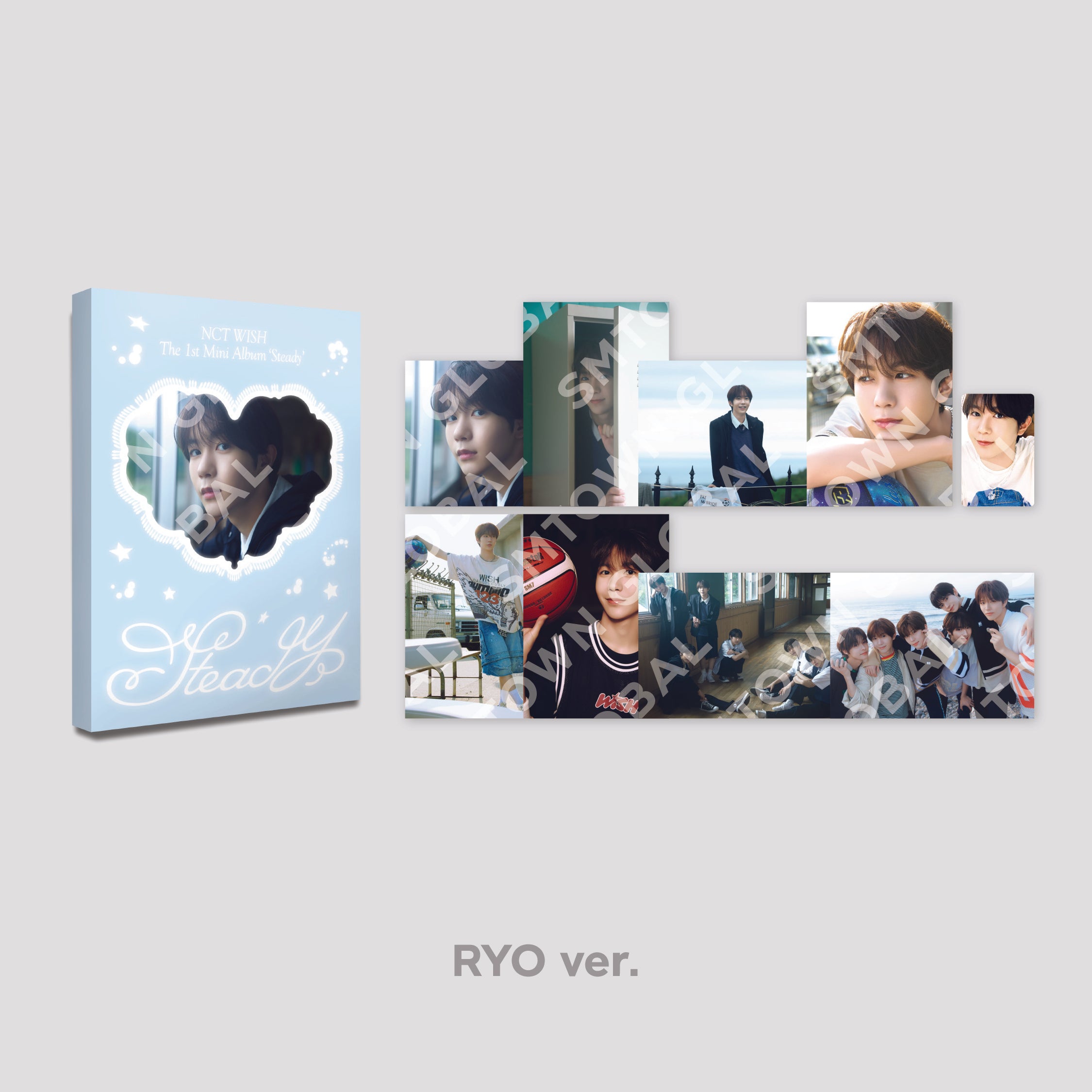 NCT WISH 'LET'S GO STEADY' POP UP Merchandise Postcard Set - Kpop Photocards, Fan Collection, Album Memorabilia - Perfect for Kpop Fans, Room Decor, Scrapbooking & Gift Giving