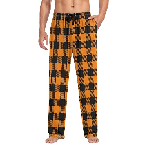 Multicolor-tartan Black Orange
