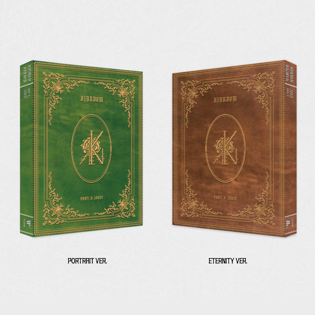 KINGDOM 2nd Mini Album 'HISTORY OF KINGDOM : PART V. LOUIS' - K-Pop Collectible CD for Fans | Perfect for Gift Giving & Music Collections