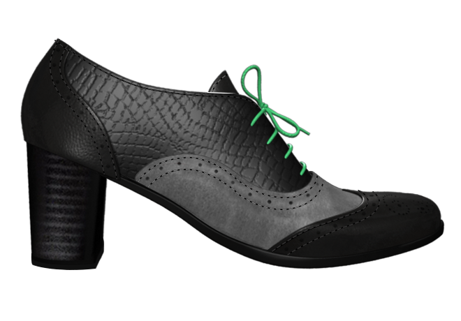 Holborn Block Heel Shoes - Comfortable Women's Chunky Heel Pumps for Work, Office & Special Occasions