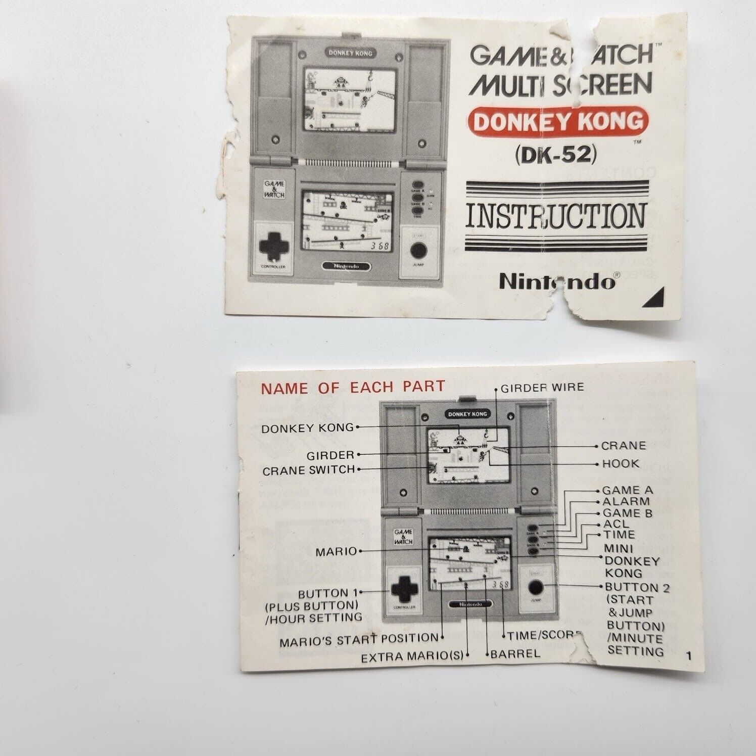Vintage Donkey Kong Multi-Screen Nintendo Game & Watch Handheld Console - Classic Retro Gaming Collectible (Boxed 25F4) - Perfect for Gaming Enthusiasts & Nostalgic Gift Ideas