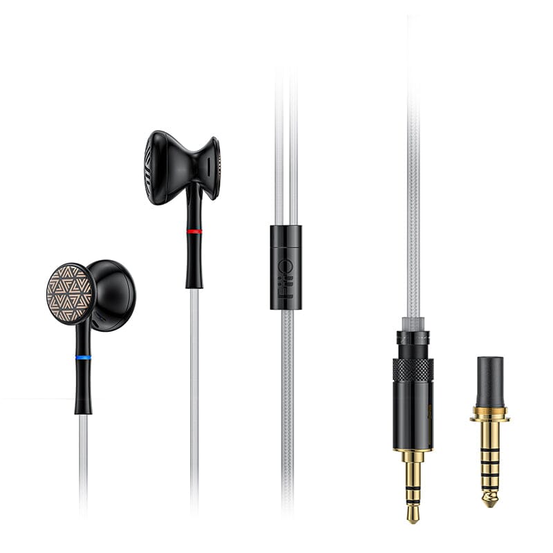 FiiO FF3 14.2mm Large Dynamic Driver HiFi Earbuds - Premium Sound Quality for Audiophiles, Music Lovers & Gaming Enthusiasts - Perfect for Travel, Workouts & Daily Commute
