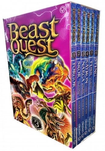 Beast Quest Box Set Series 3: The Dark Realm - 6 Book Collection (Books 13-18) | Fantasy Adventure Books for Kids | Perfect for Young Readers & Gift Giving