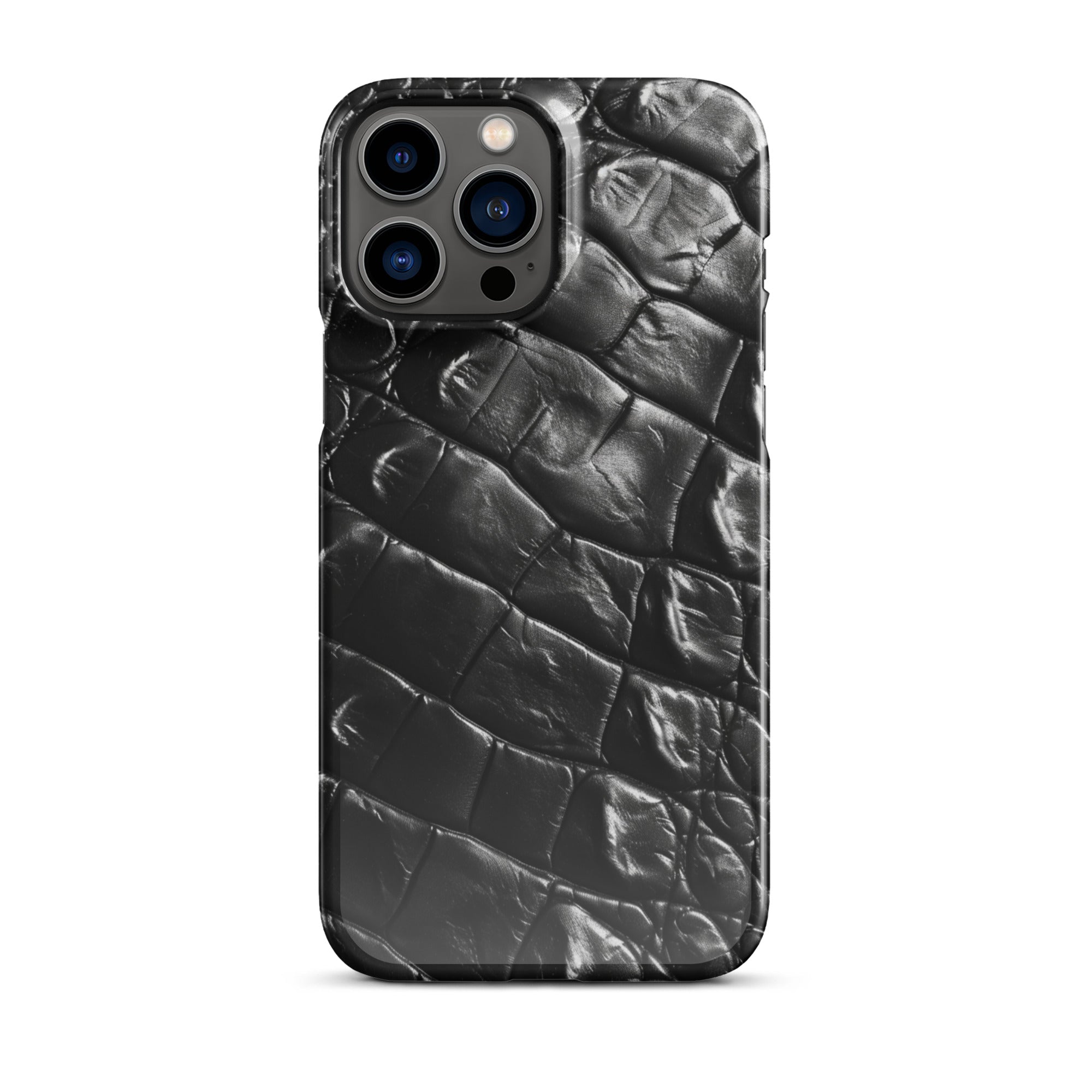 Durable Crocodile Snap Case for iPhone 14/13/12/11 Pro Max - Stylish Protective Phone Cover for Everyday Use, Outdoor Adventures & Travel
