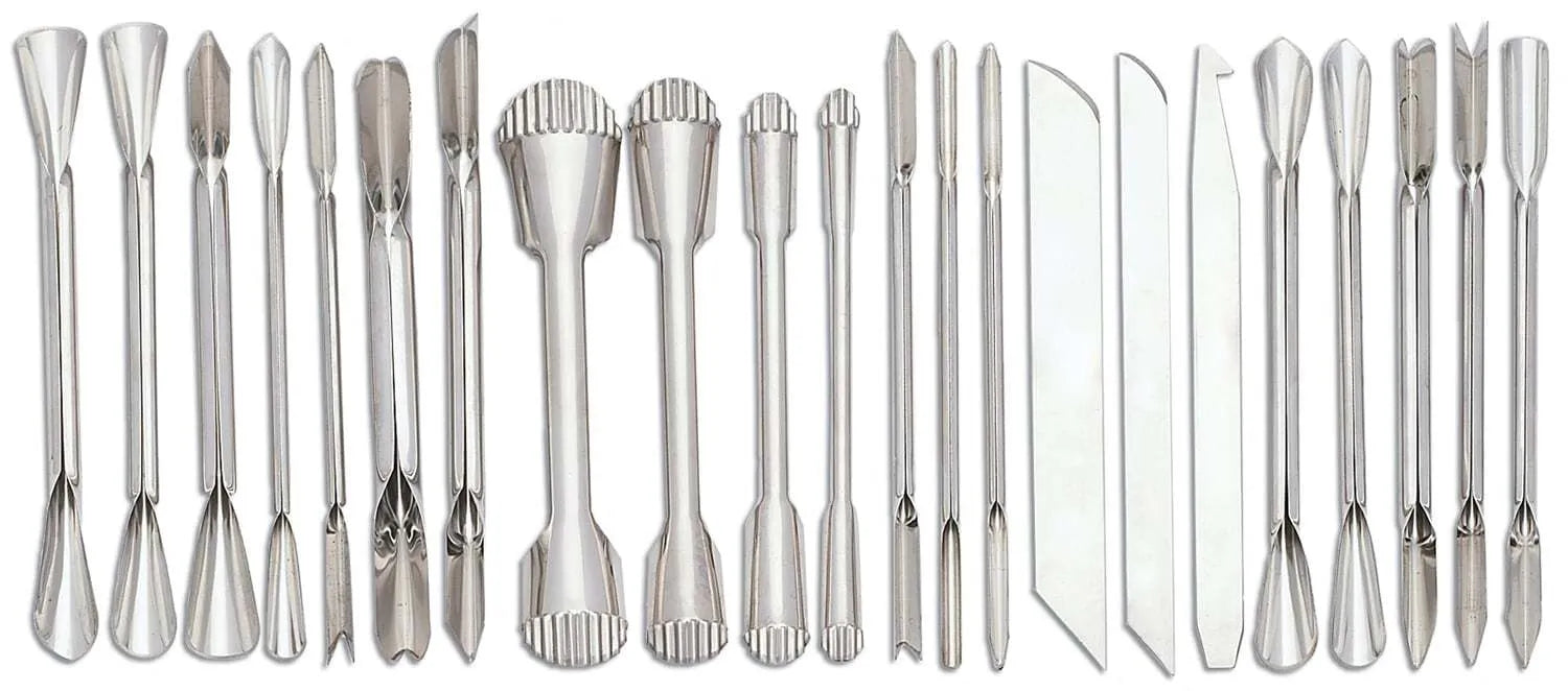 23-Piece Professional Vegetable Carving Tools Set - Stainless Steel Fruit & Vegetable Carving Kit for Culinary Arts, Garnishing, Food Decoration - Perfect for Chefs, Home Cooks & Food Presentation