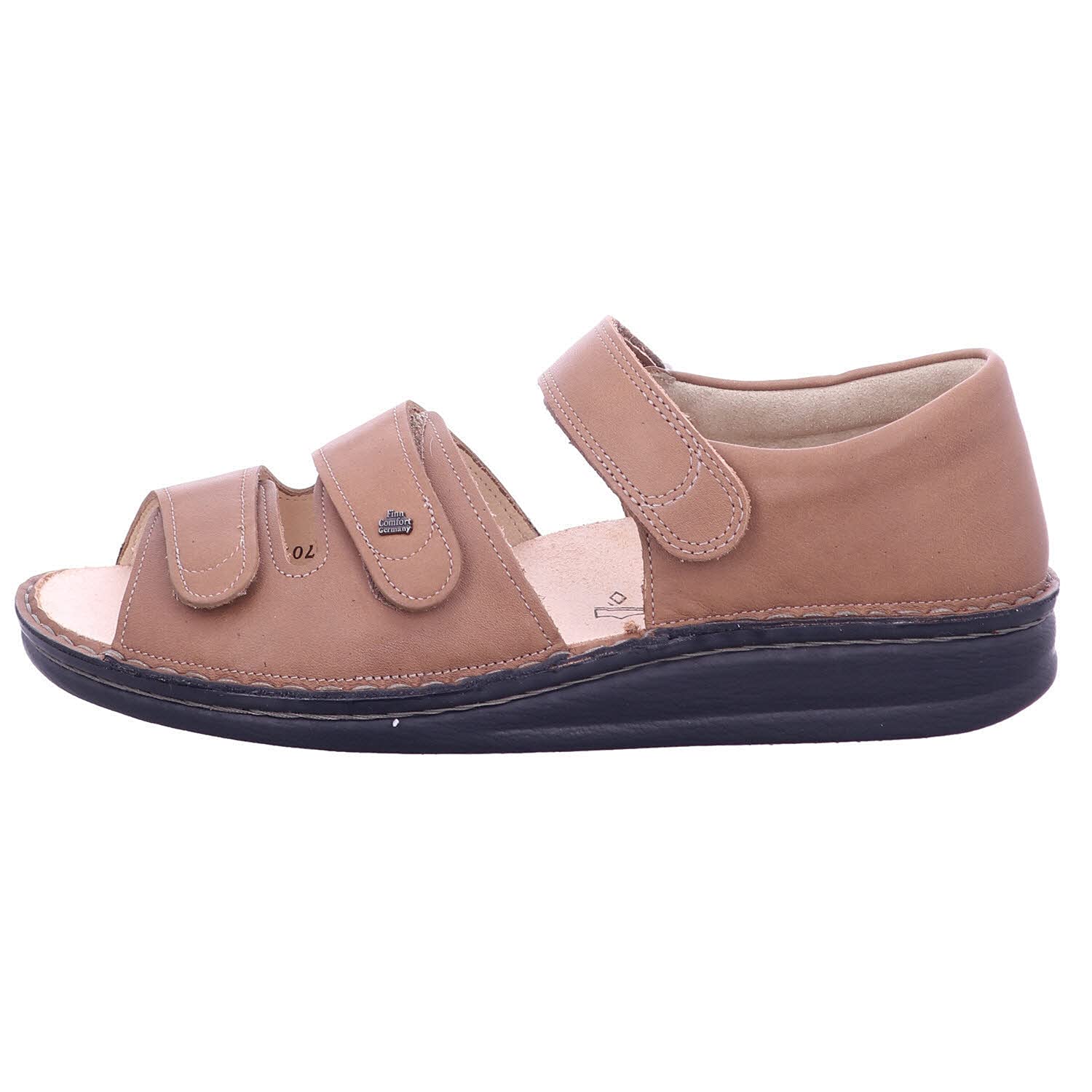Finn Comfort Unisex Strappy Sandals with Adjustable Ankle Strap - Comfortable Walking Shoes for Men & Women - Perfect for Travel, Beach & Summer Outfits