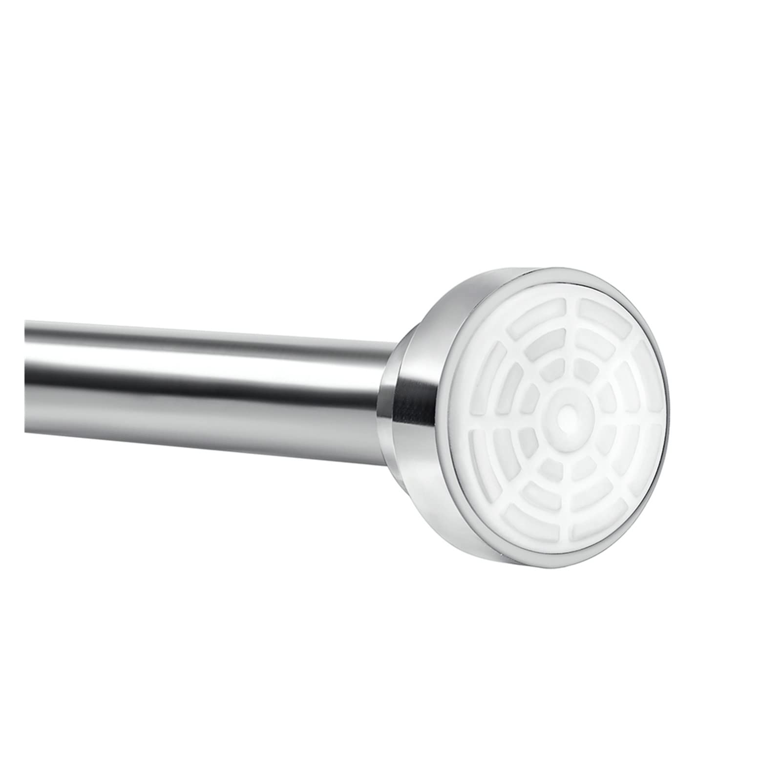 QYSM 40-inch Telescopic Shower Curtain Rod - Stainless Steel Tension Rod for Bathroom, Balcony & Doorway - No Drilling Required - Perfect for Hanging Clothes, Curtains & Drying Laundry