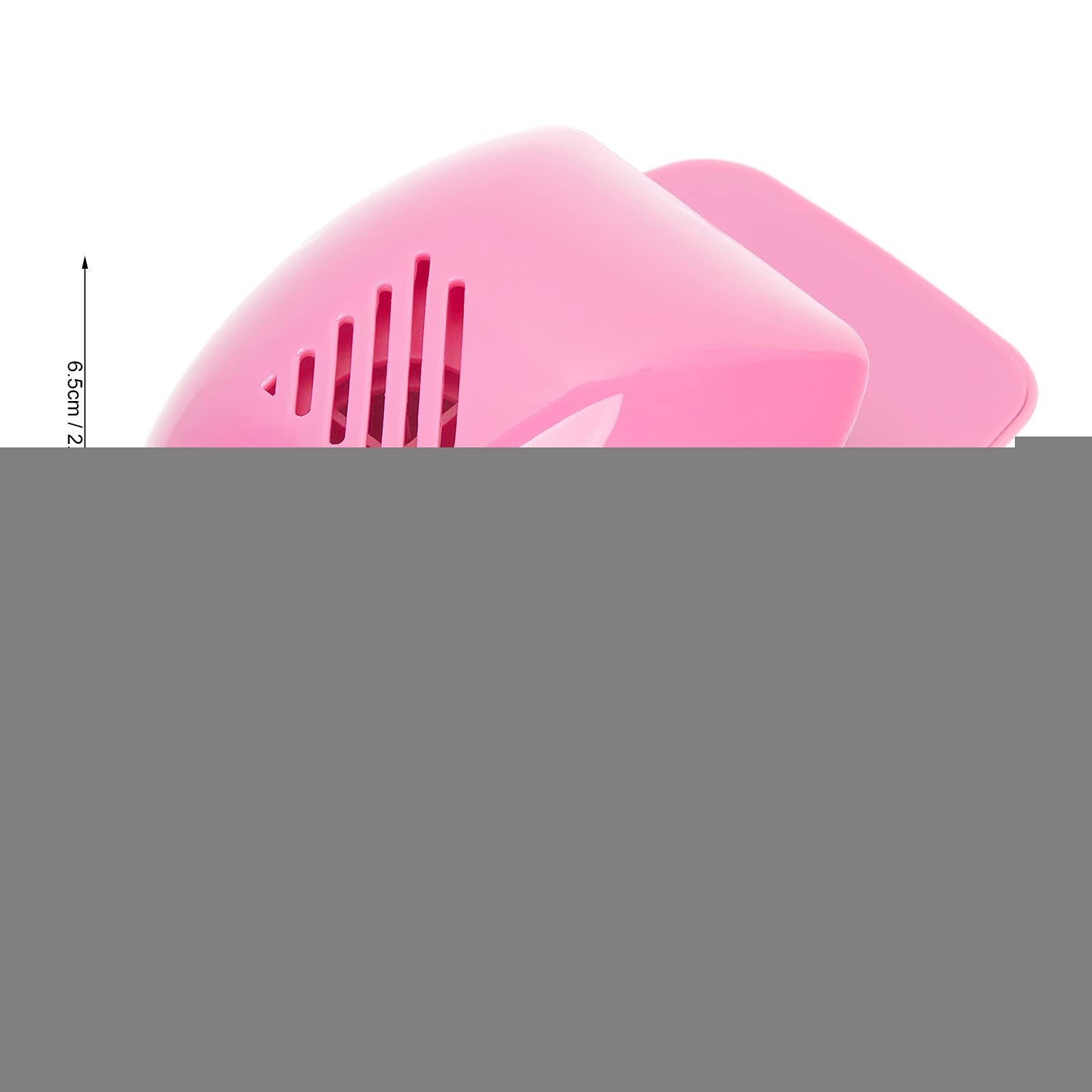 Portable Electric Nail Polish Dryer Fan - Fast Drying for Home, Travel & Nail Salons - Perfect for Manicures, Pedicures & Nail Art Parties (Pink)