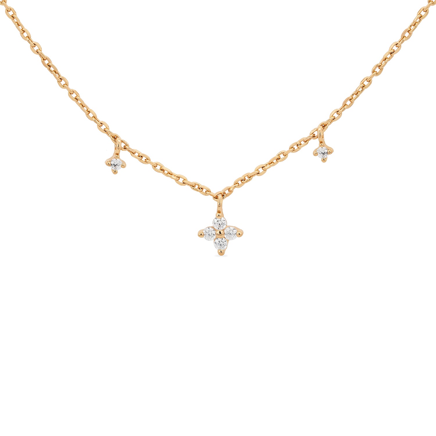 18K Gold Hesper Necklace for Women - Elegant Layering Chain Jewelry Gift for Birthday, Anniversary & Valentine's Day - Perfect for Everyday Wear & Special Occasions