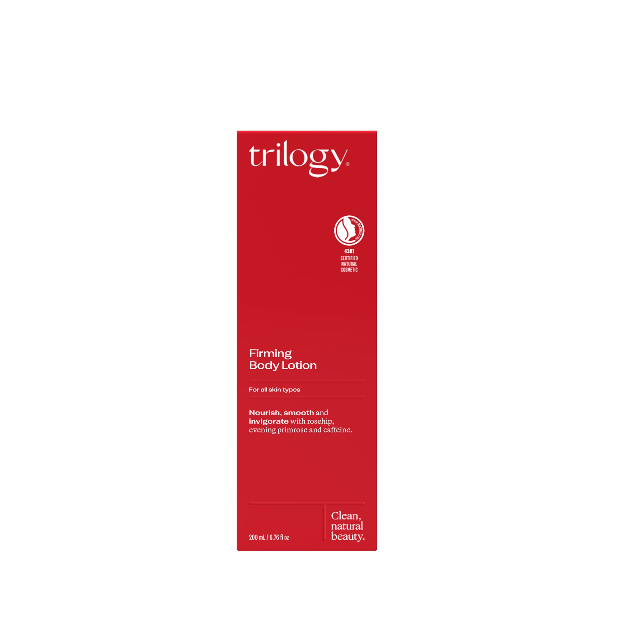 Trilogy Firming Body Lotion 200ml - Skin Tightening & Hydrating Moisturizer for Cellulite & Stretch Marks | Perfect for Post-Pregnancy & Weight Loss Body Care