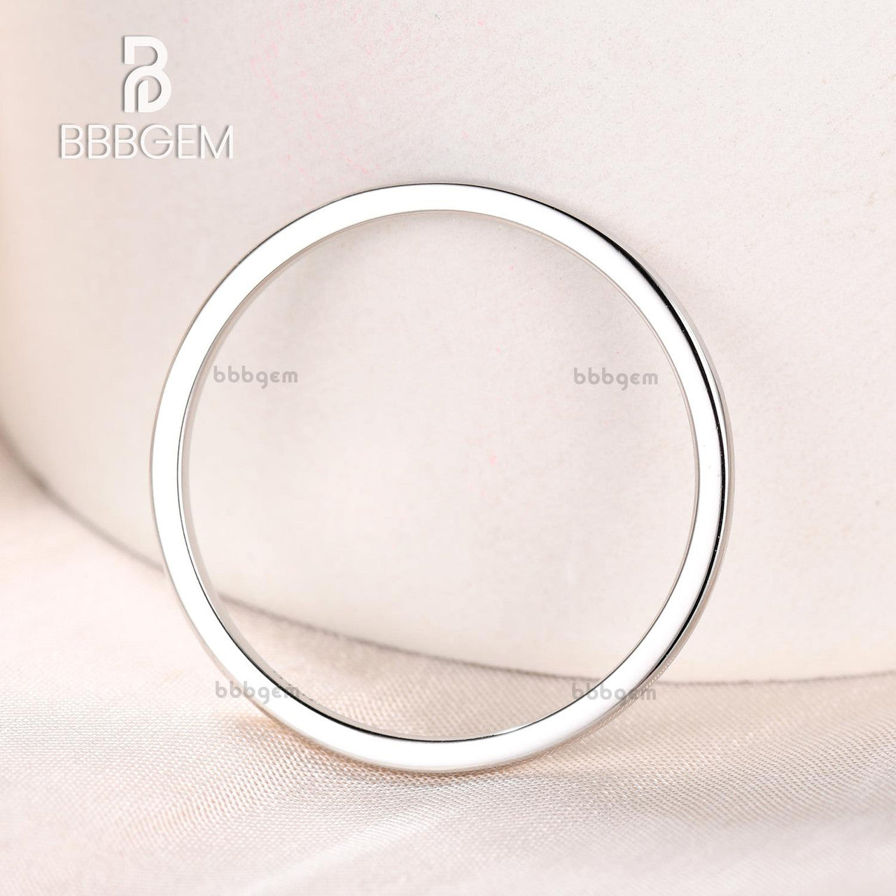 14K Gold Plain Wedding Ring for Women & Men – Infinity Eternity Band in White, Yellow, Rose Gold – Perfect Anniversary Gift & Matching Wedding Band for Couples – Ideal for Proposals, Vows Renewal & Special Occasions