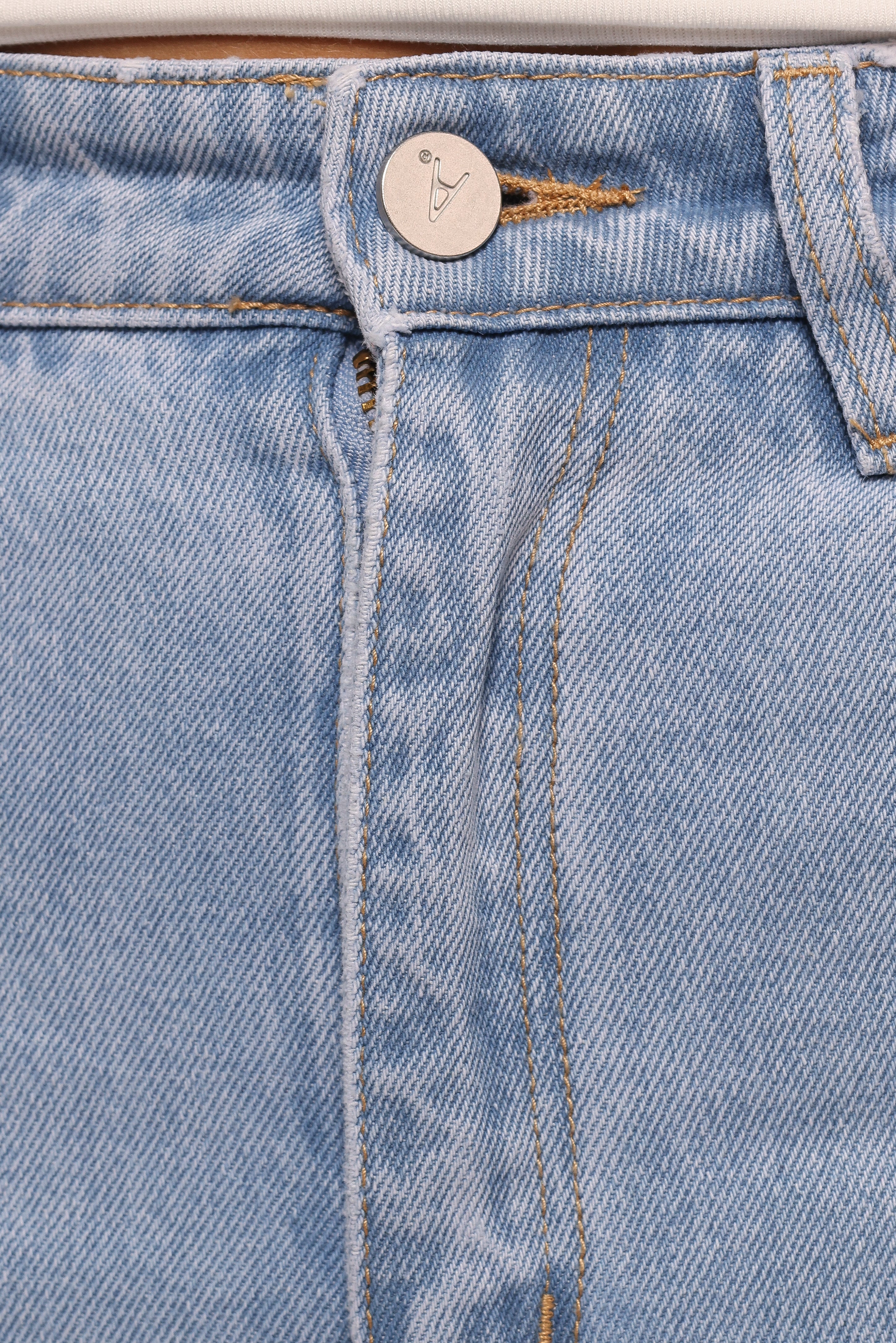 ABrand Venice Straight Jeans for Women - High Waist Slim Fit Denim Pants | Kendall Style | Perfect for Casual Wear, Office & Night Out