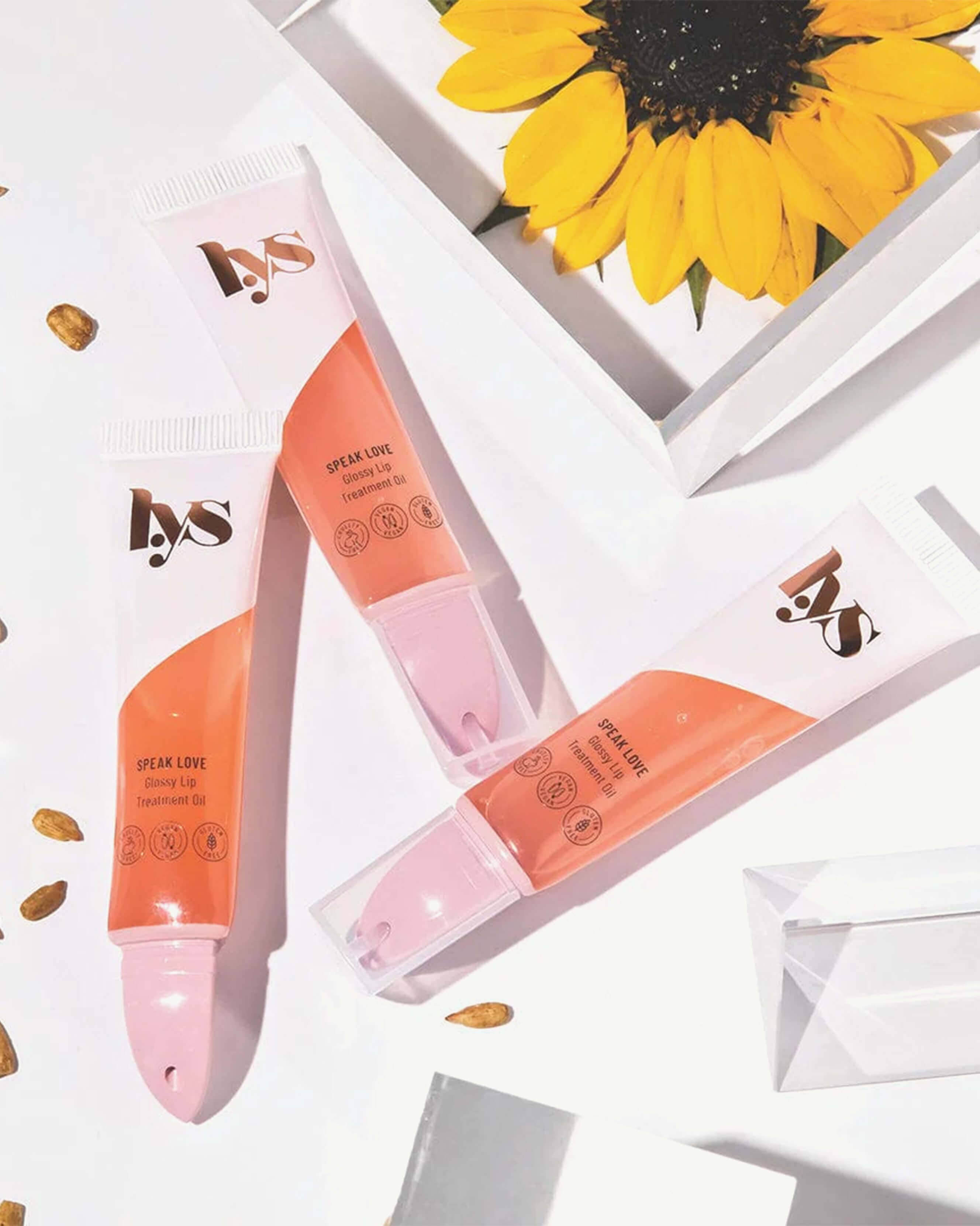 Speak Love Glossy Lip Treatment Oil - Hydrating & Shiny Lip Care for Dry Lips | Perfect for Daily Moisture, Date Night & Makeup Looks