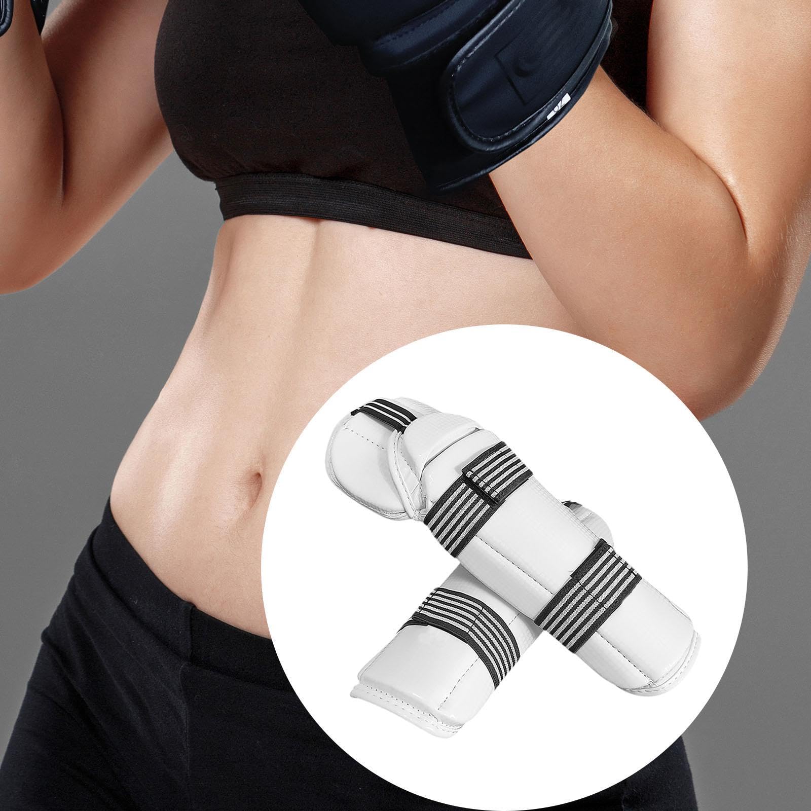 Oshhni Taekwondo Arm & Elbow Protectors - Comfortable Protective Gear for Martial Arts, Boxing & MMA Training - Ideal for Sparring, Competition & Fitness Practice