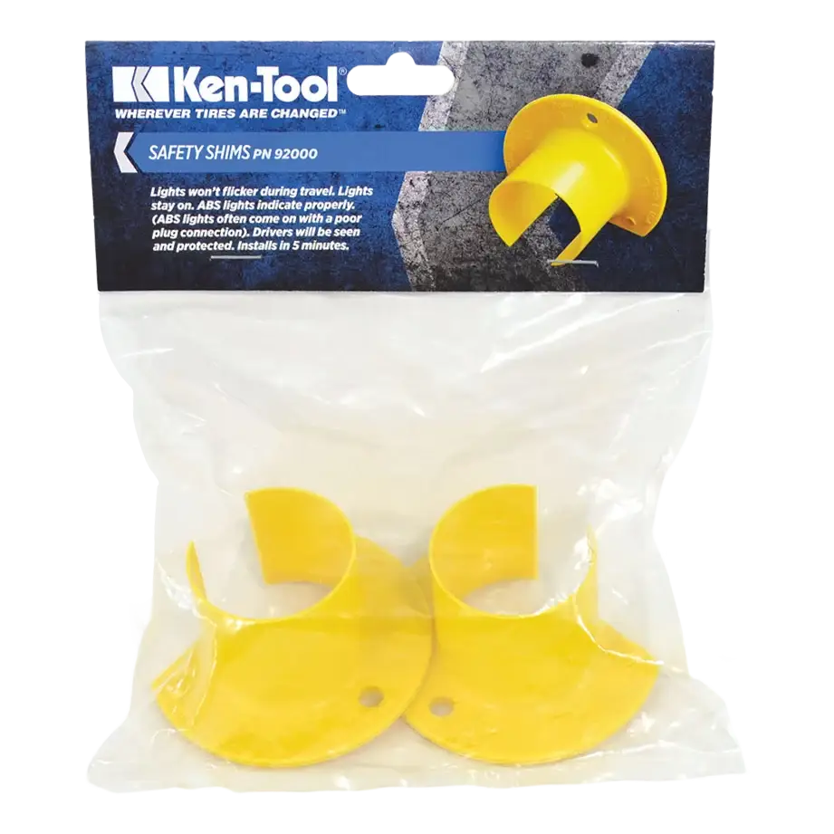Ken Tool Pigtail Plug Safety Shim - Heavy Duty Electrical Grounding Connector for Industrial & Commercial Use | Sure Shim for Secure Electrical Connections in Construction Sites & Power Plants