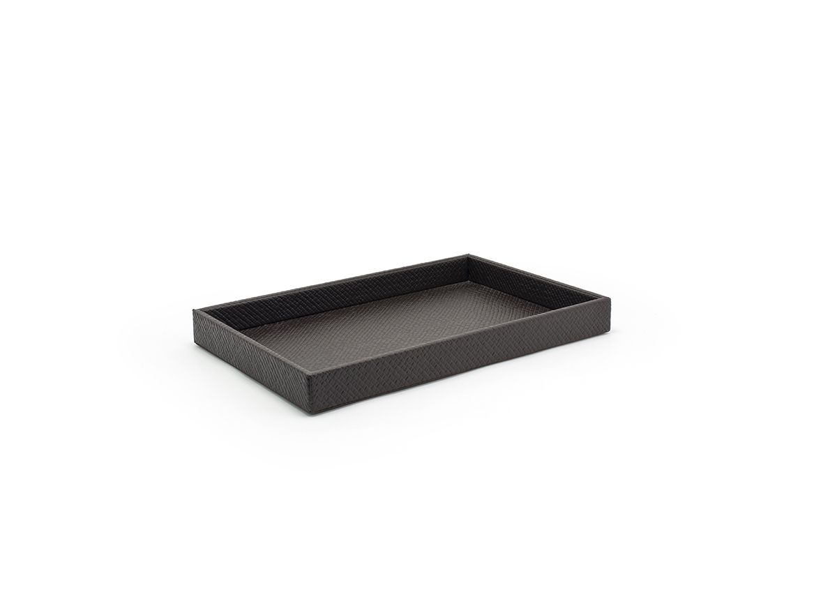FOH Java Tray 15 x 10 Inches - 4 Pack - Durable Plastic Serving Tray for Coffee, Tea, and Desserts - Perfect for Cafes, Restaurants, and Home Entertaining