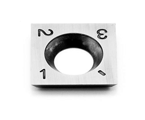 Authentic Simple Woodturning Tools - 14mm Replacement Cutter for Simple Rougher (Fits SR Engraved Tools) | Perfectly Square Design | Wood Lathe Turning, DIY Woodworking & Craft Projects