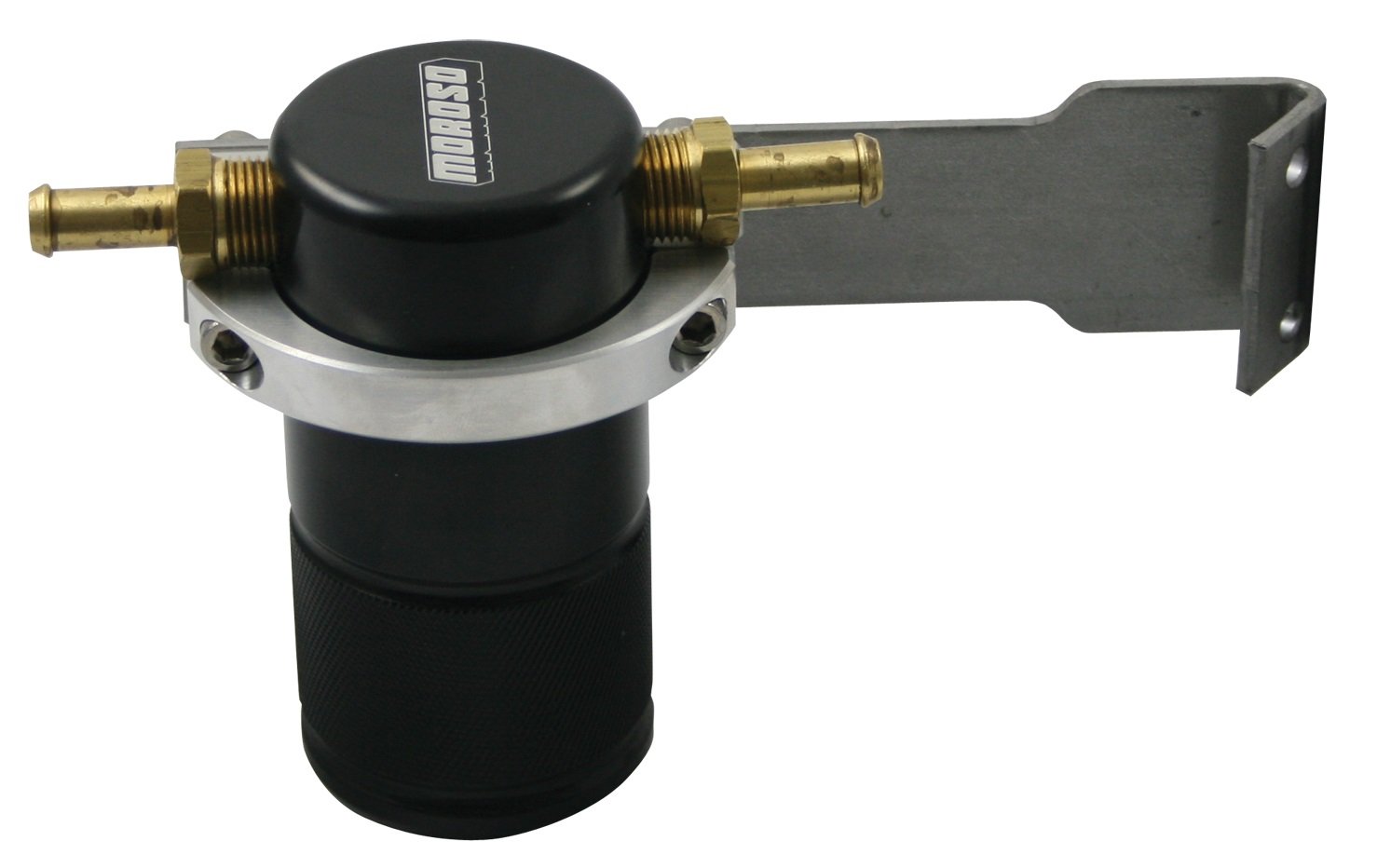 Moroso 85603 High Performance Air Oil Separator for Cadillac CTS-V (2004-2015) - Reduces Blow-by & Protects Engine - Ideal for Track Days & Performance Driving