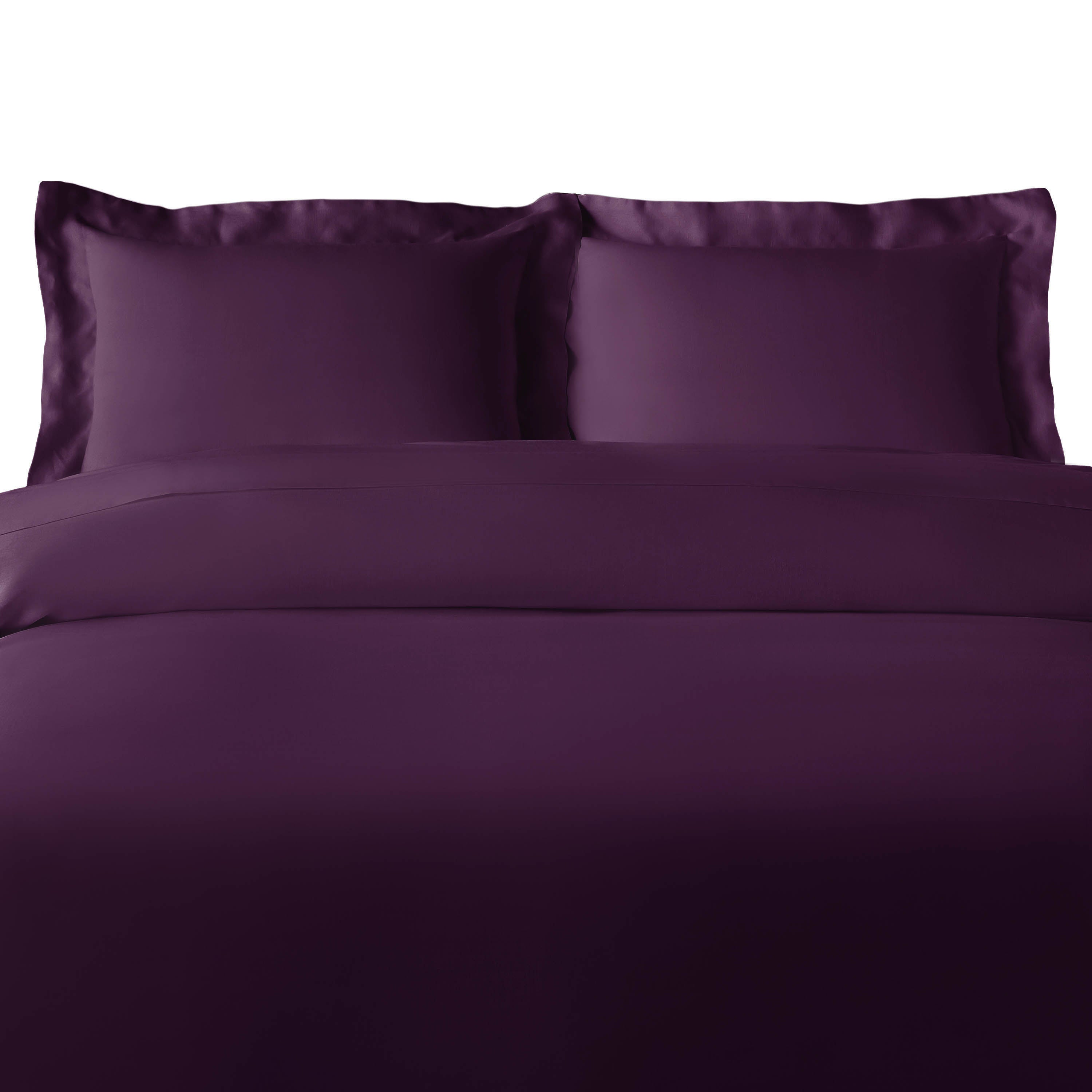 Premium 300 Thread Count Rayon Bamboo Duvet Cover Set - Soft, Breathable & Hypoallergenic Bedding for All Seasons - Perfect for Master Bedroom, Guest Room & Dormitory