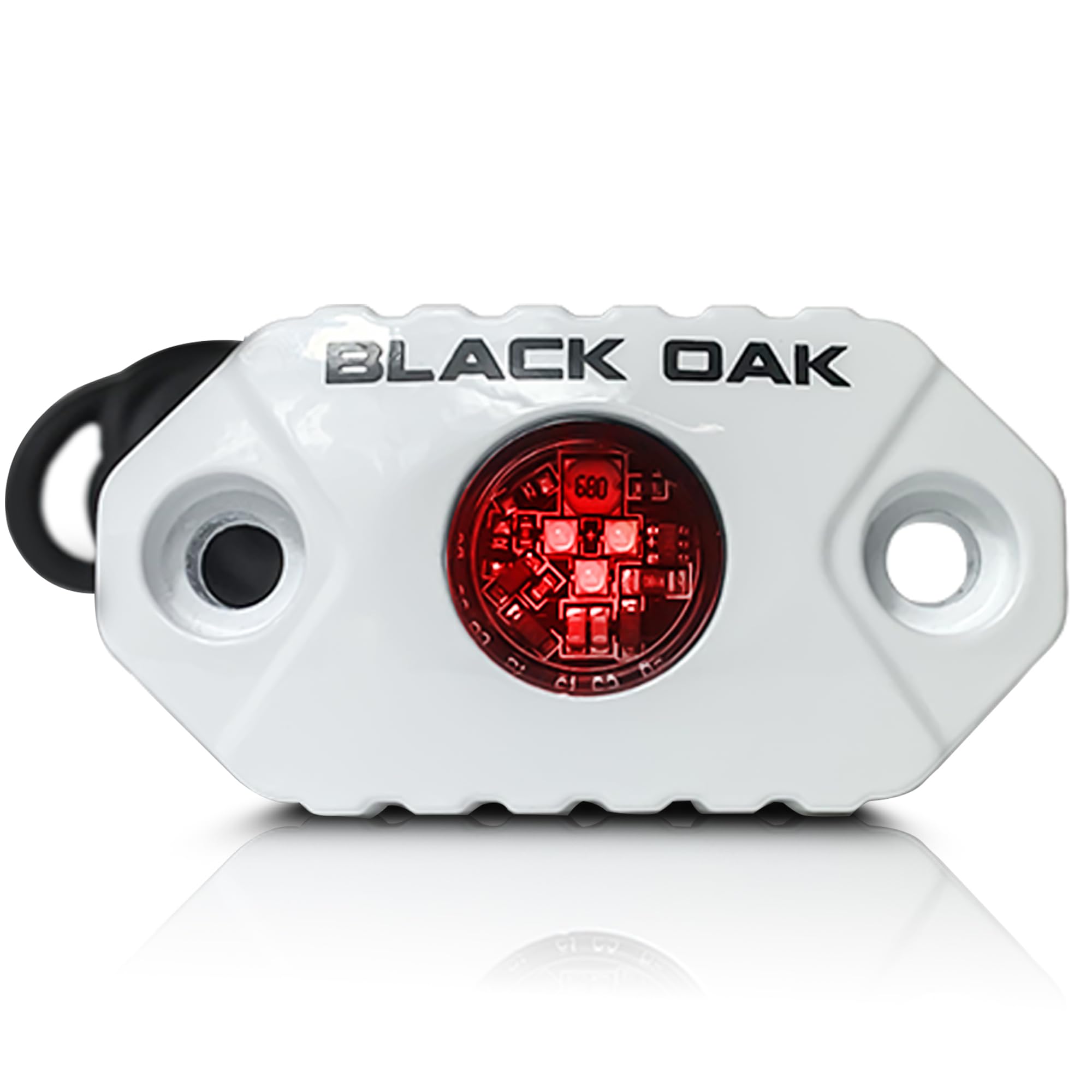 Black Oak LED Marine Boat Lights - Dimmable White Fishing, Courtesy & Deck Lights for Pontoon, Kayak, Yacht, Sailboat | Perfect for Night Fishing & Water Safety