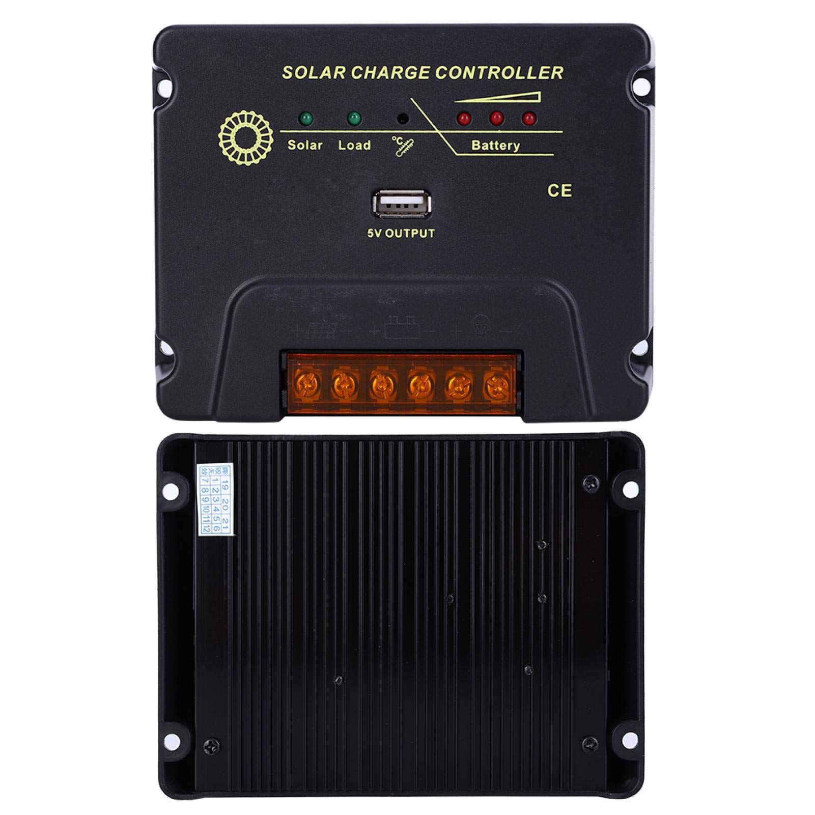 MPPT Solar Charge Controller - High Efficiency Single Chip Control for Home & Factory Use | Reliable & Strong Adaptability | Perfect for Off-Grid Power Systems & Solar Panel Kits