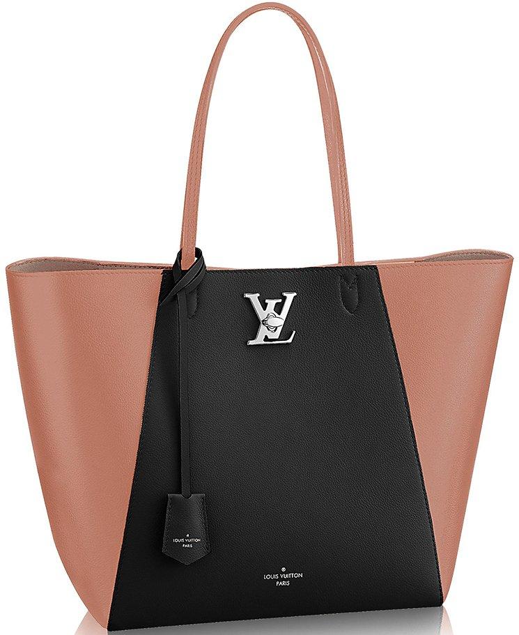 LV Lockme Cabas Bag - Luxury Tote Handbag for Women | Premium Leather Shoulder Bag | Perfect for Work, Travel & Everyday Use