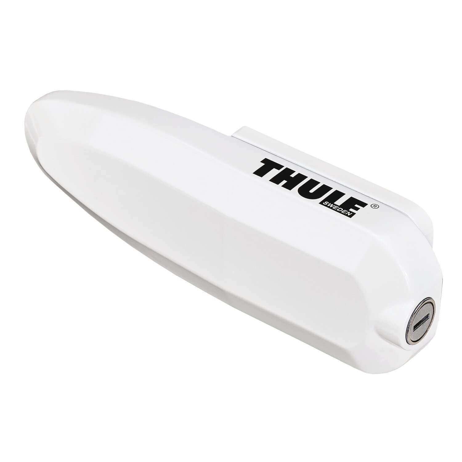 Thule 99 201 Universal Bike Lock - Secure & Durable White Bicycle Lock for Outdoor Cycling, Commuting & Travel - Fits Most Bikes, Scooters & Sports Equipment