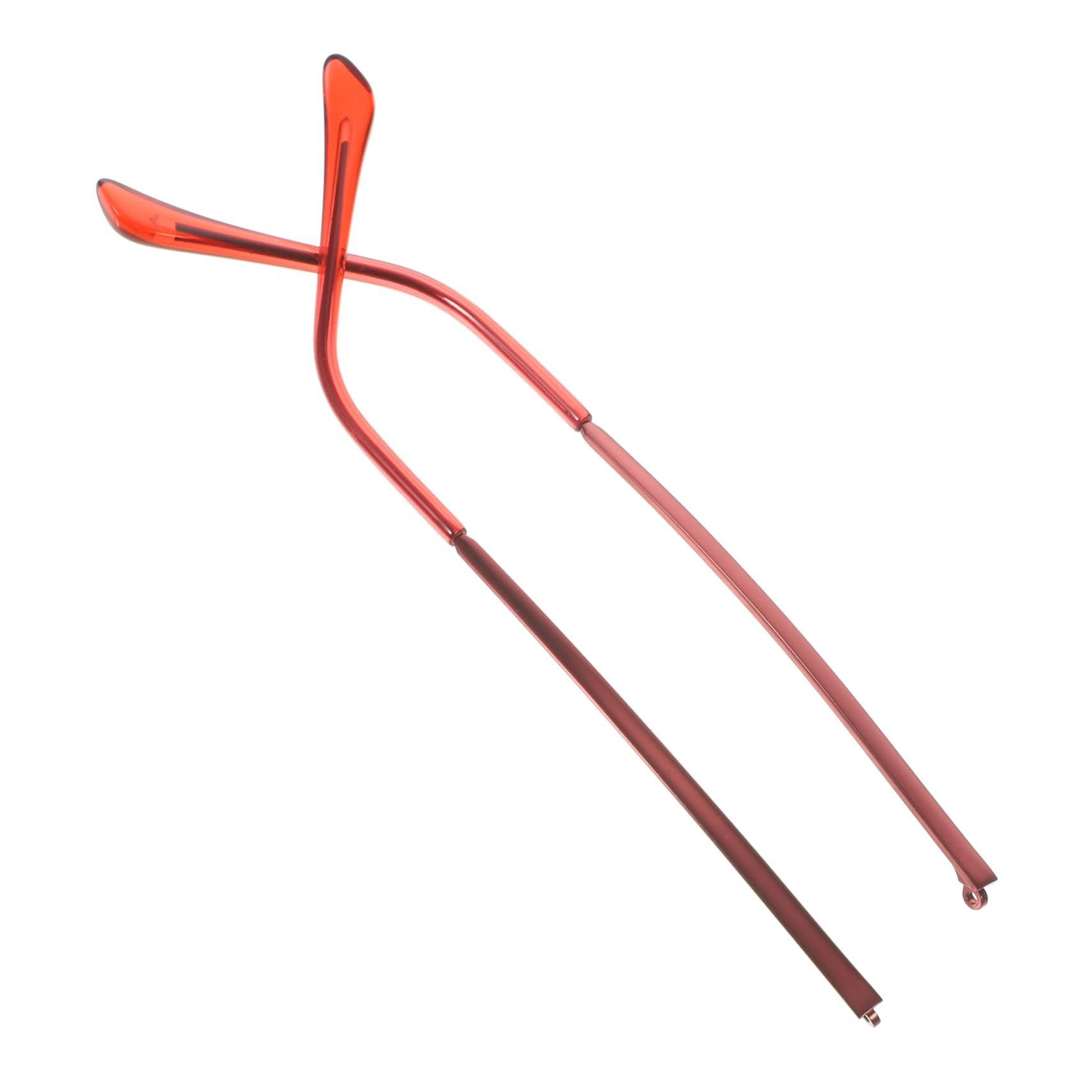 Mobestech Universal Metal Glasses Arms Replacement - 1 Pair of Eyeglass Temple Tips for Sunglasses & Optical Frames | Durable Repair Parts for Broken Glasses Legs | Perfect for DIY Fixes at Home or Office