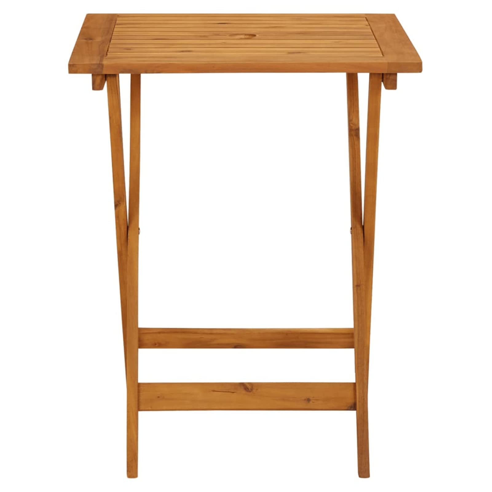 Weatherproof Folding Patio Table - 23.6