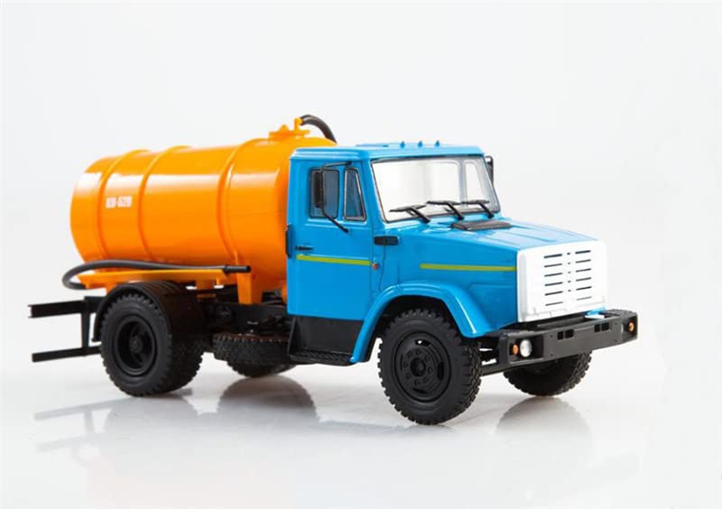 1/43 Scale Soviet Russia KO-520 ZIL-508.1 Vacuum Tank Truck Pre-Built ABS Model - Collectible Diecast Truck for Display, Gift & Military Vehicle Enthusiasts - Perfect for Home Office Decor, Model Showcase & Historical Collection