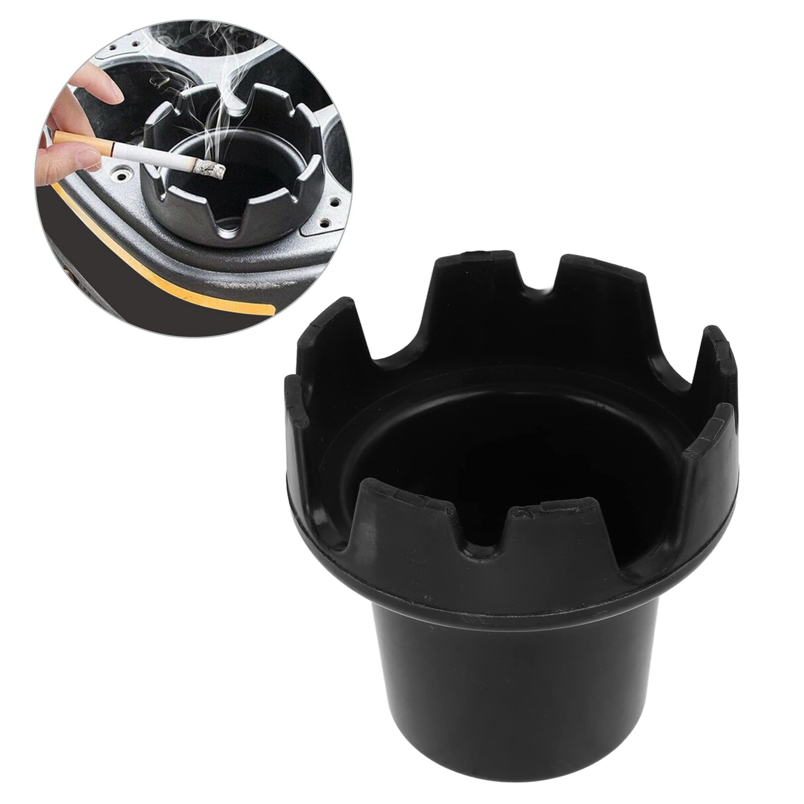 Universal Club Car Cup Holder Ashtray for Golf Carts & Trucks - Durable & Spill-Proof Design for Outdoor & Road Trips