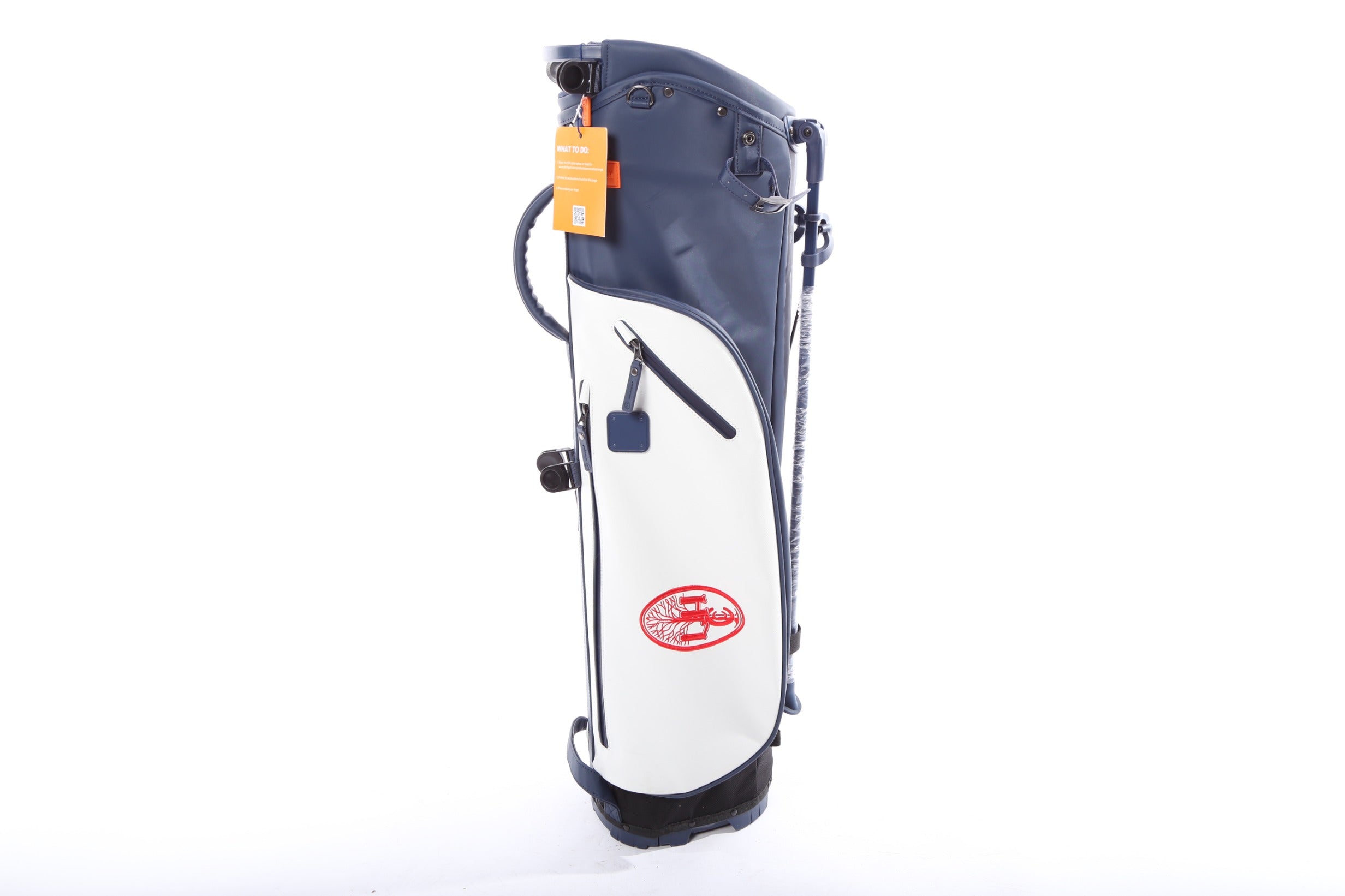 Stitch Stand Golf Bag with 4 Dividers & 2 Pockets - Lightweight Waterproof Golf Stand Bag with Rain Cover - Perfect for Golf Course, Driving Range & Outdoor Sports
