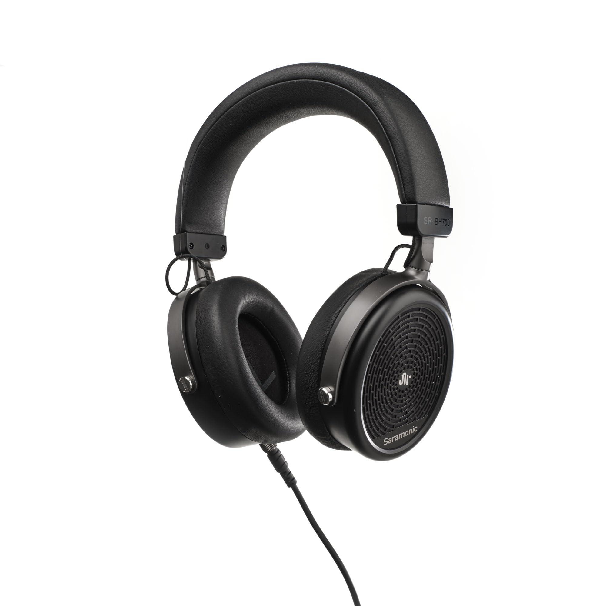 Saramonic Professional Studio Headphones with Coiled & Straight Cables, Velvet & Leather Earpads, 1/4