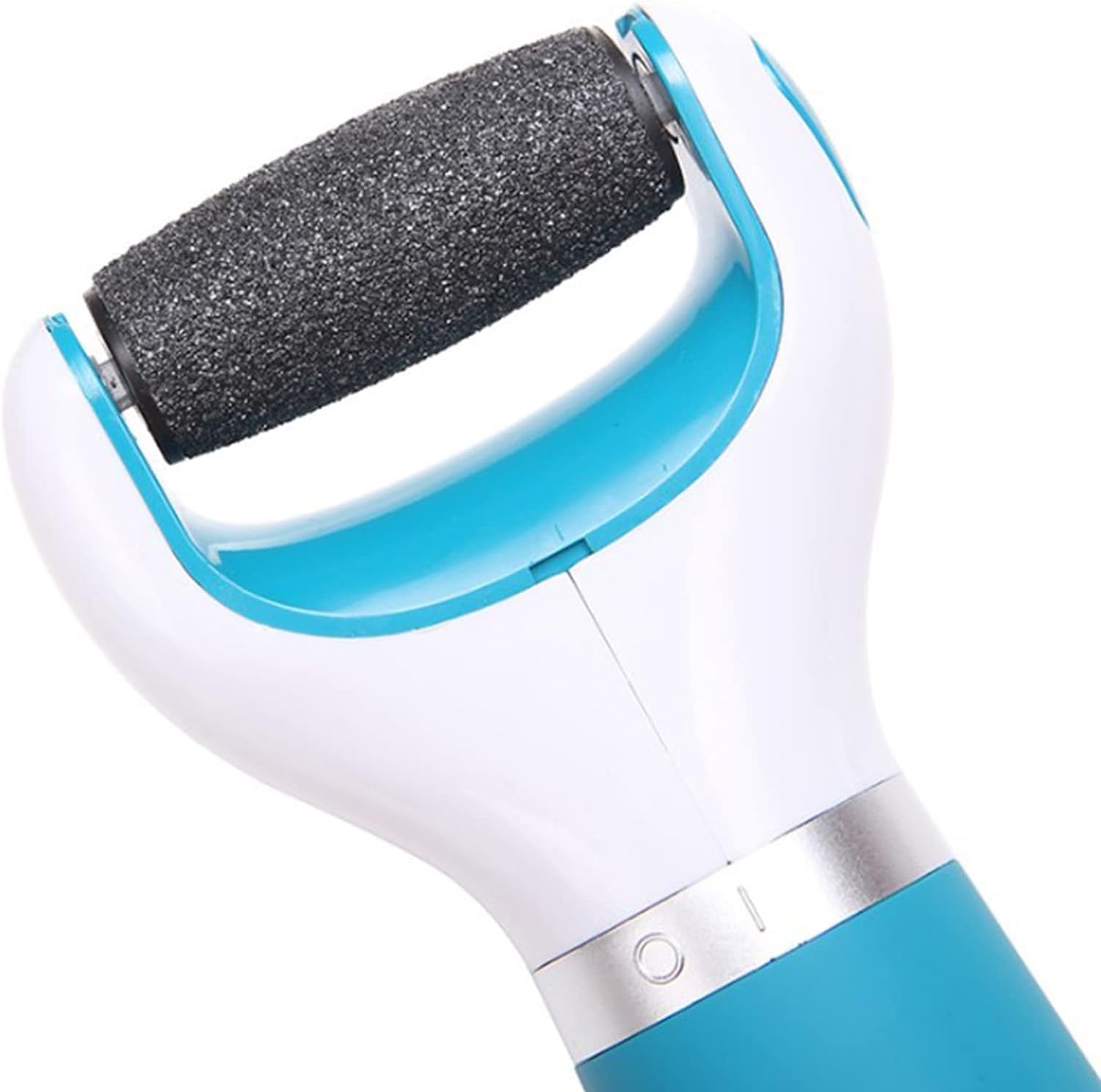 2V BROTHES Electric Callus Remover & Foot Scrubber - Automatic Pedicure Tool for Dead Skin Removal, Portable Foot Grinder with Massage Function - Perfect for Home Spa, Pedicure, and Foot Care (Blue)